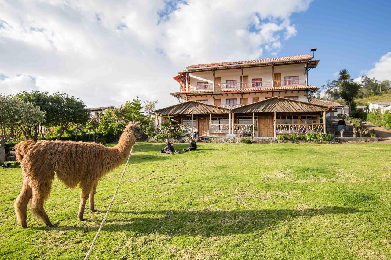 Hostal Taita Cristobal Isinlivi Kültér fotó